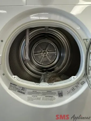 Energy label on Blomberg washing machine