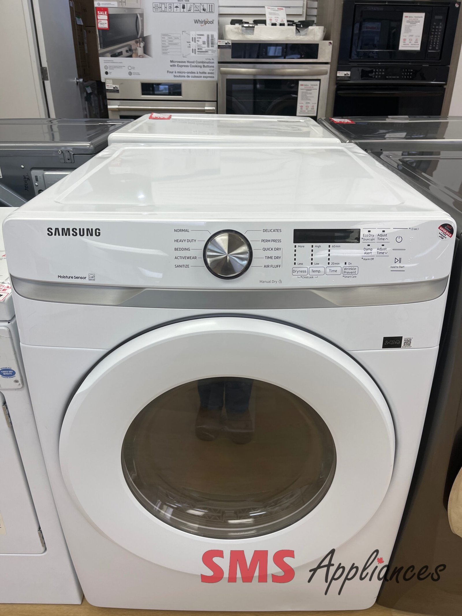 Open-Box-Dryers-DVE45T6005W-1-3-scaled-1.jpg Open Box Dryers DVE45T6005W Samsung - Image 1