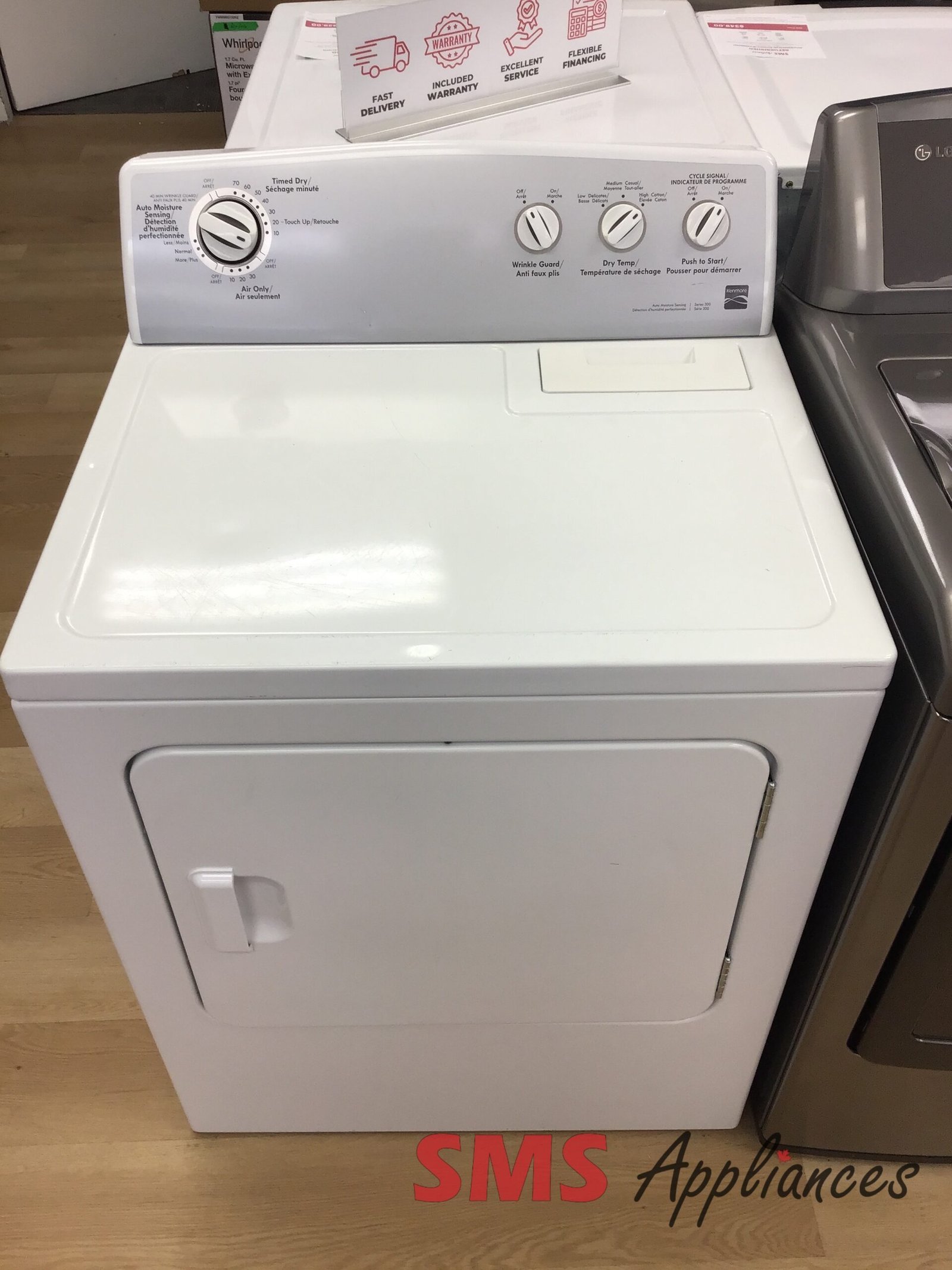 Refurbished-Dryers-110.C62442511-1-scaled-1.jpg Refurbished Dryers 110.C62442511 Kenmore - Image 1