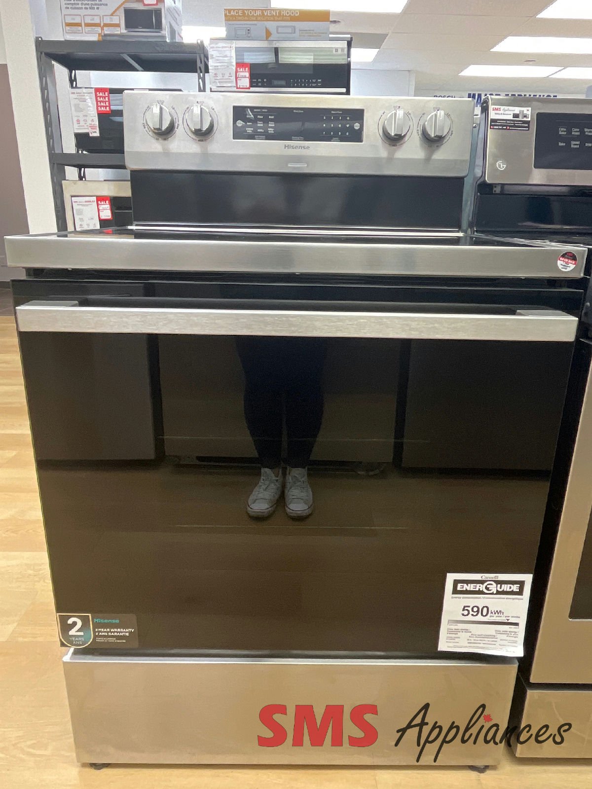 Open Box Stoves / Ranges HBE3502CAS Hisense - Image 1